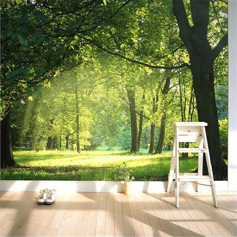 کاغذ دیواری زیبای سه بعدی اتاق پذیرائی
