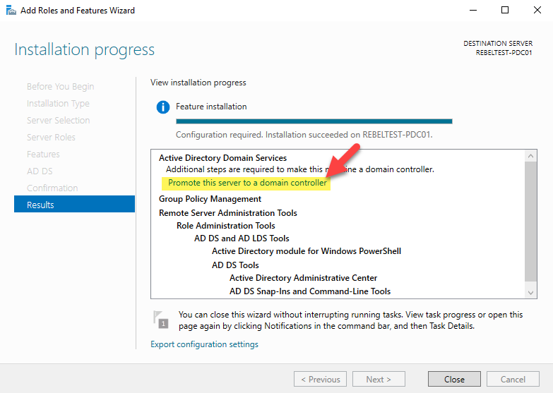 domincontollerderactivedirectory