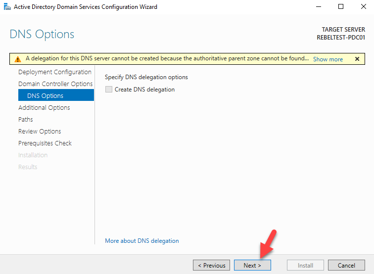 dnsderactivedirectory