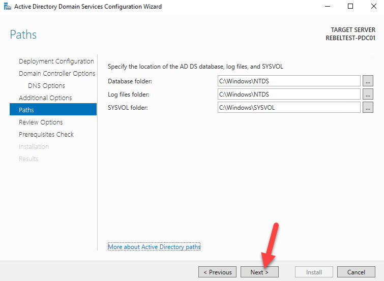 masirfolderhaderactivedirectory
