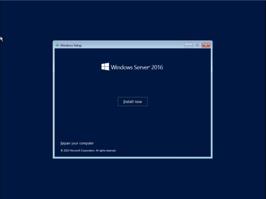 installwindowsserver