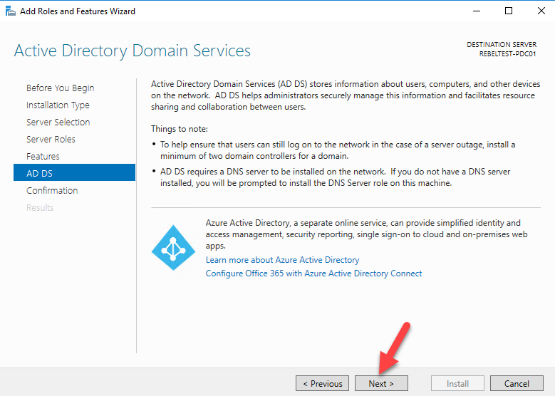 sharhserviceactivedirectory